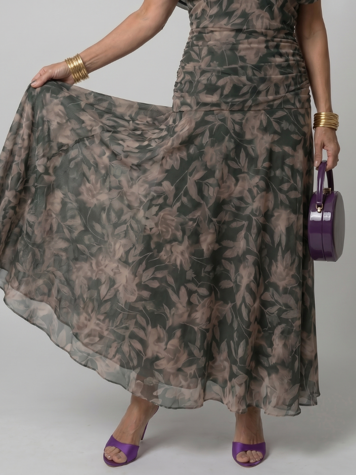 Calen | Sukienka Midi Off Shoulder