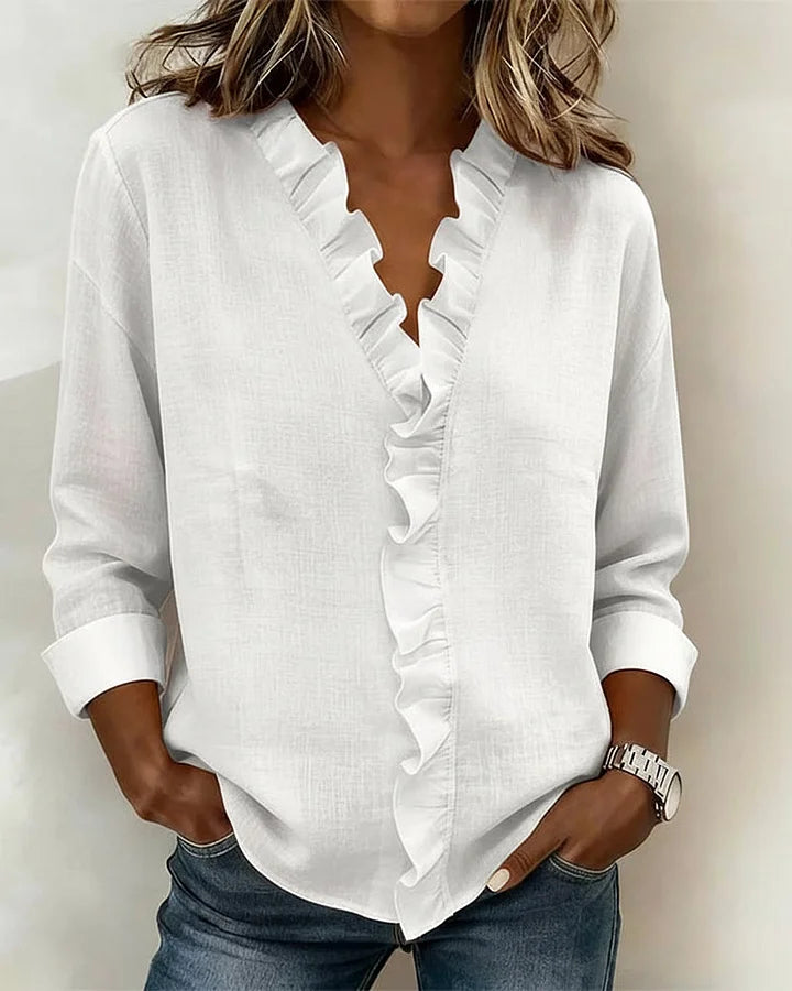 Susan™ | Blouse with Ruffles