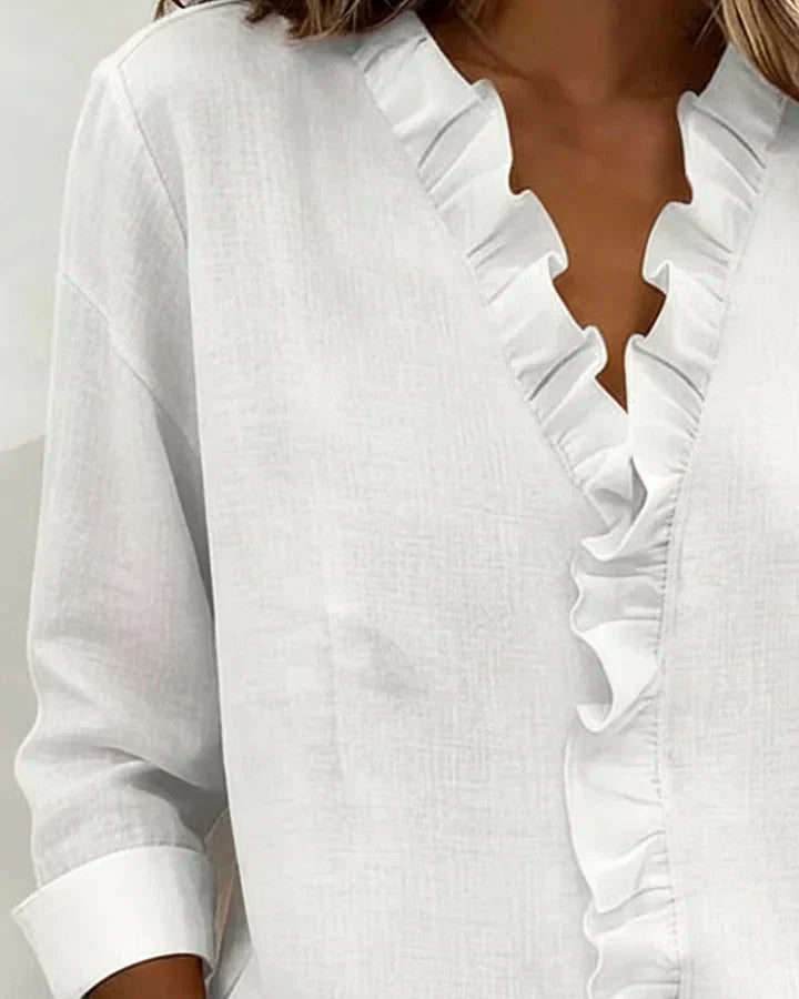 Susan™ | Blouse with Ruffles