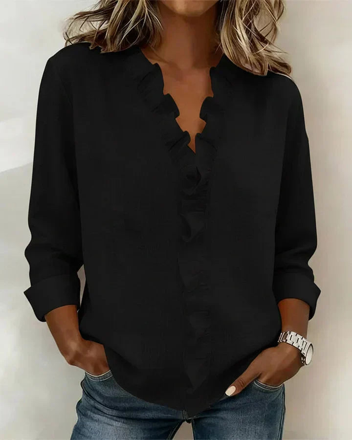 Susan™ | Blouse with Ruffles