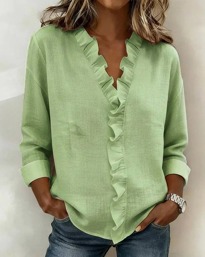 Susan™ | Blouse with Ruffles