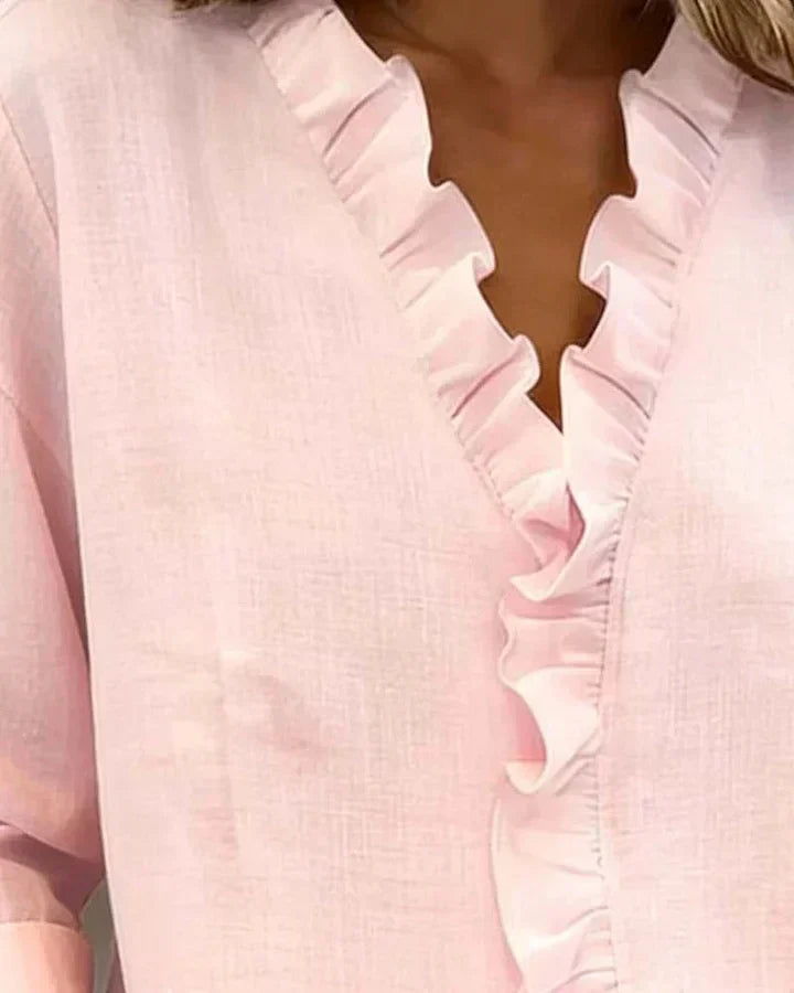 Susan™ | Blouse with Ruffles