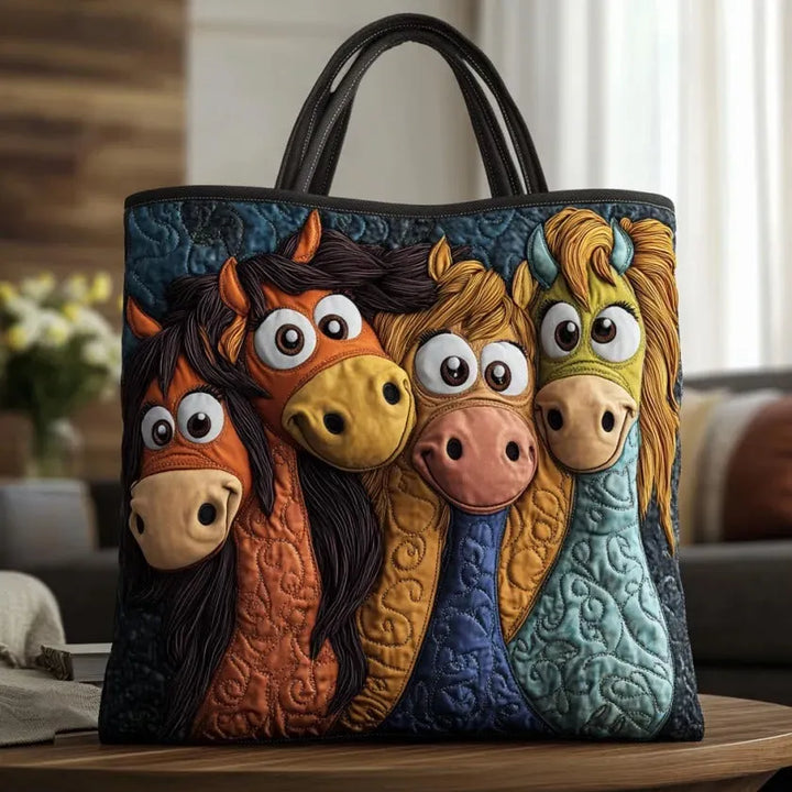 Torba Ręcznie Robiona - Zabawne Pony