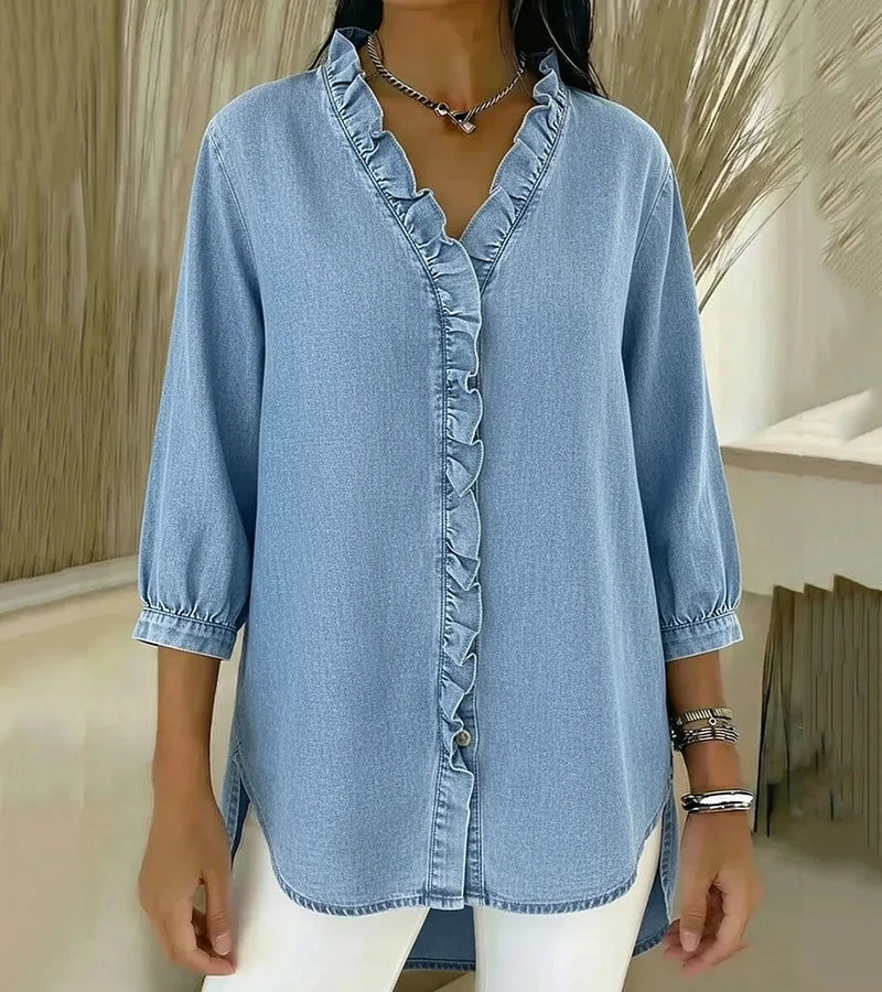 Amelia™ | Denim Shirt