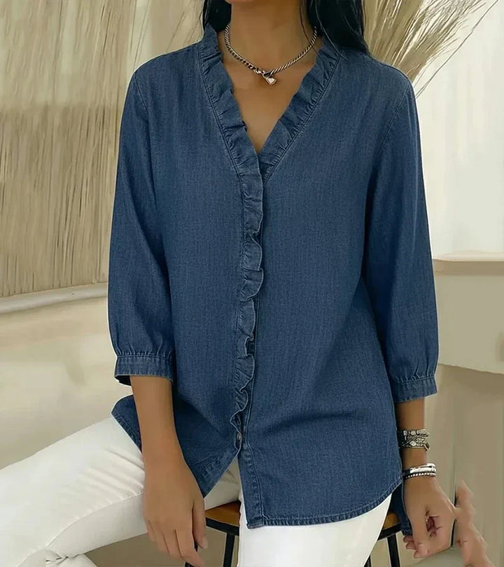 Amelia™ | Denim Shirt