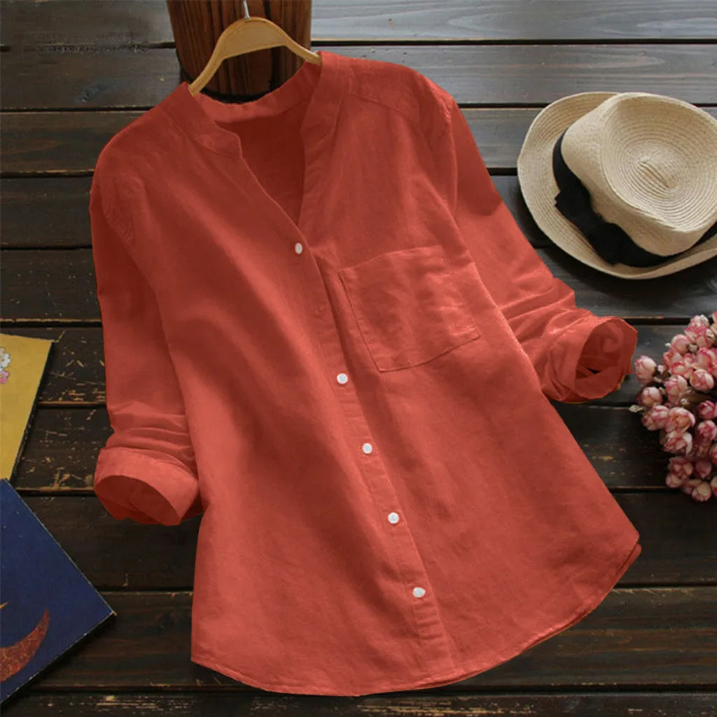 "Autumn™ | Bluzka z dekoltem w serek" can be rewritten as "Autumn™ | Bluzka z V-dekoltem".