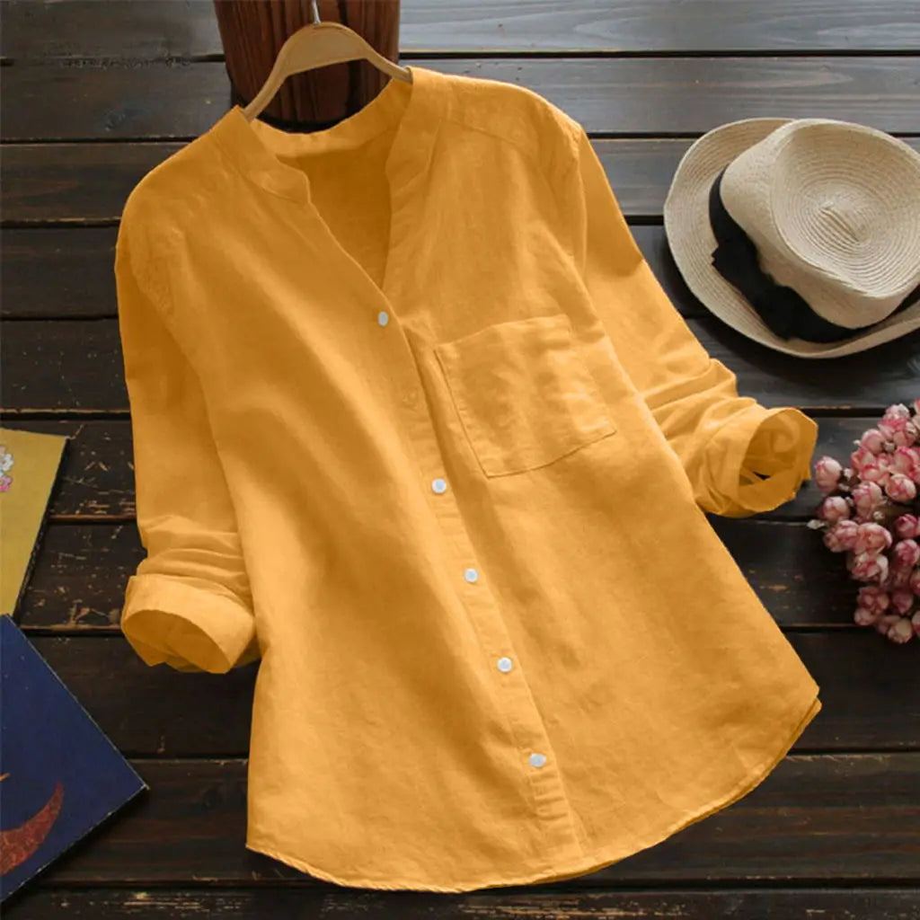 "Autumn™ | Bluzka z dekoltem w serek" can be rewritten as "Autumn™ | Bluzka z V-dekoltem".