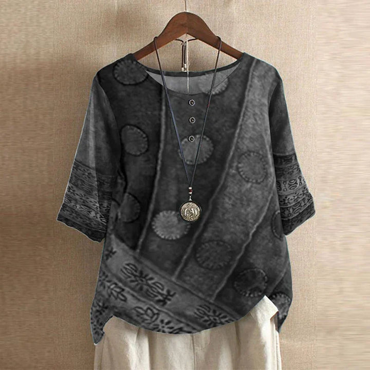 Dakota™ | Retro Print Blouse