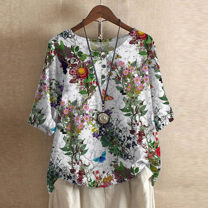 Dakota™ | Retro Print Blouse