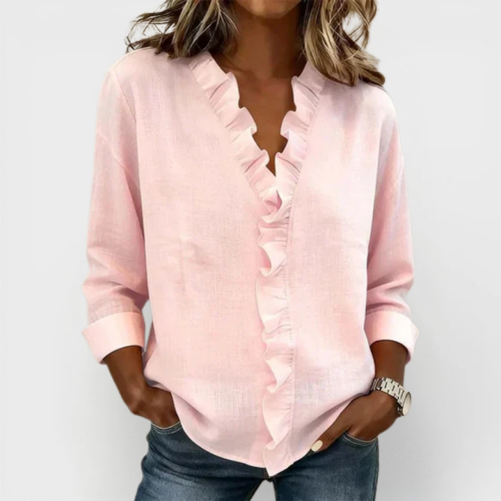 Susan™ | Blouse with Ruffles