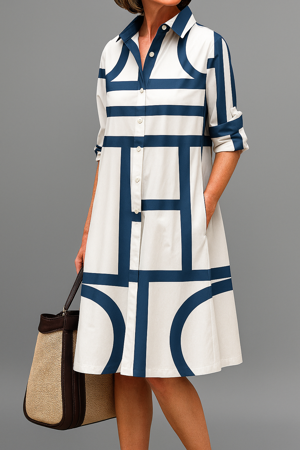 Diana™ | Elegancka Midi Sukienka