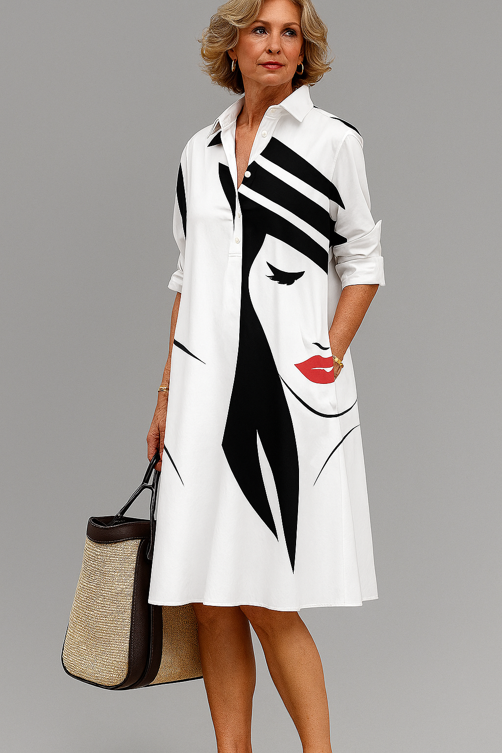 Diana™ | Elegancka Midi Sukienka