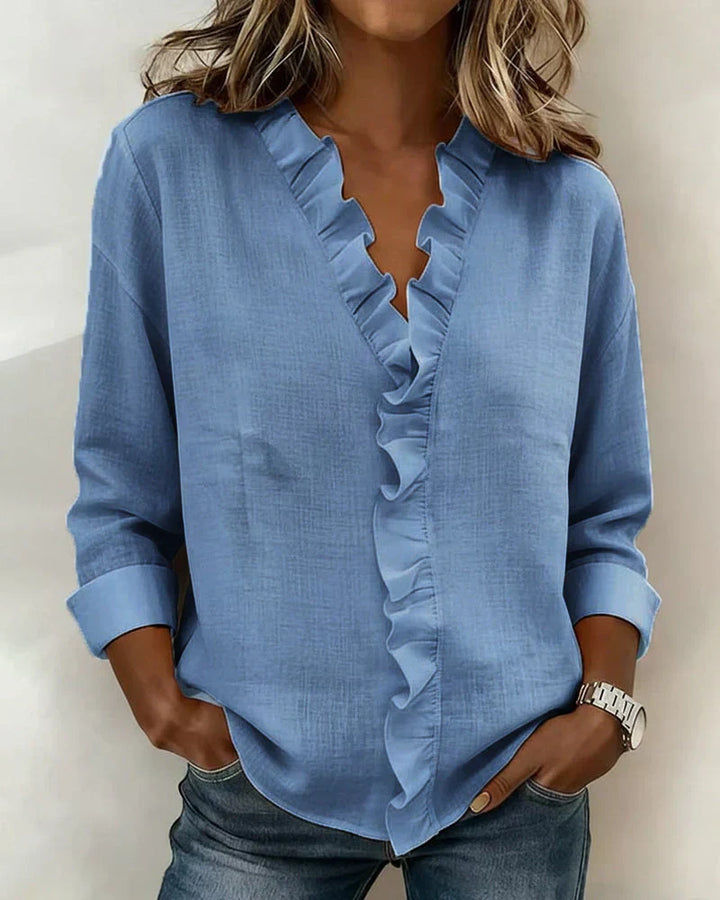 Susan™ | Blouse with Ruffles