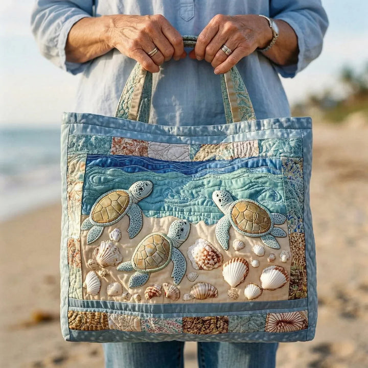 Torba Artisanal Matelassé - Żółwie Morskie